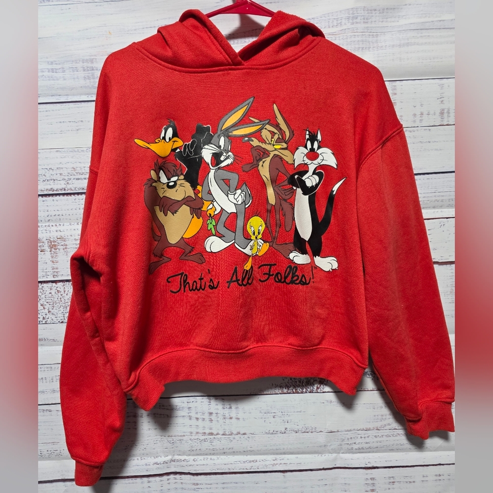 Red Looney Tunes Sweatshirt